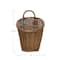 Hello Honey® 15" Rattan Wall Basket with Handle